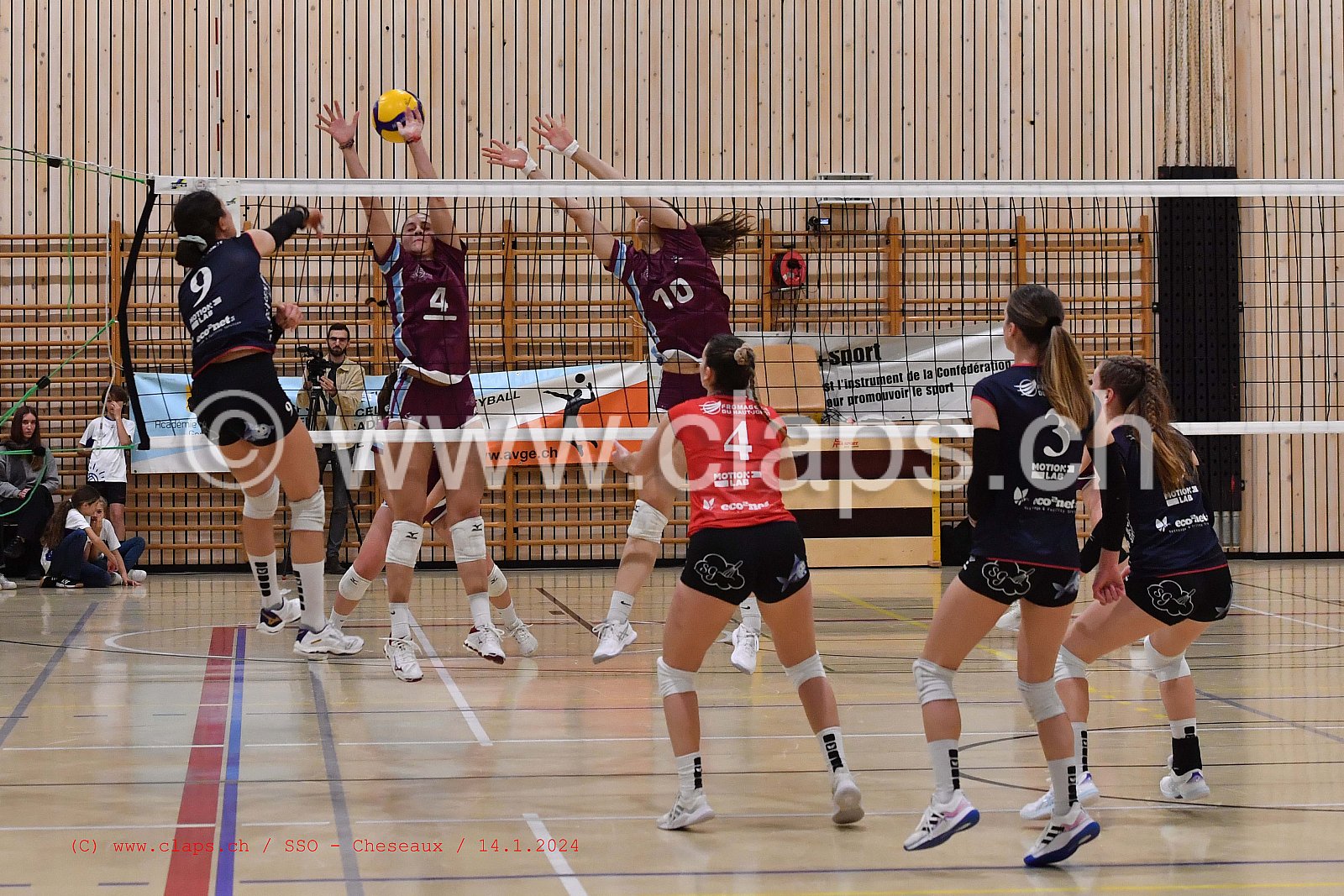 20240114 Servette Star Onex - VBC Cheseaux