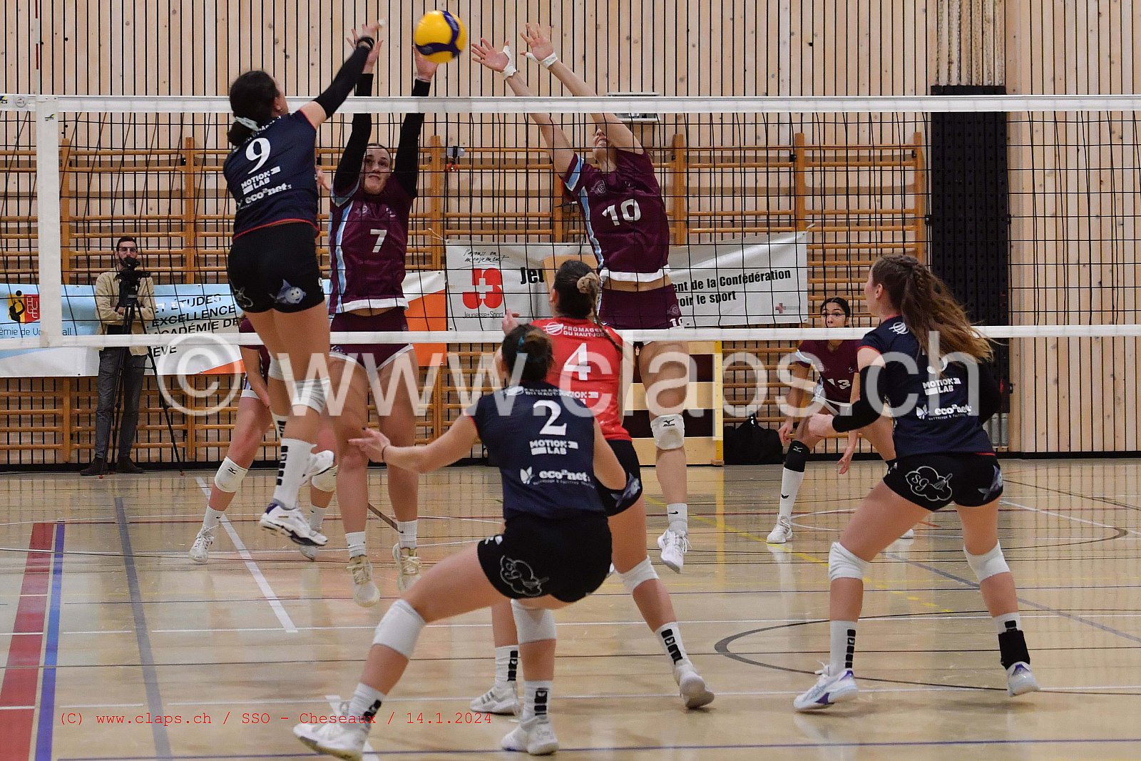 20240114 Servette Star Onex - VBC Cheseaux