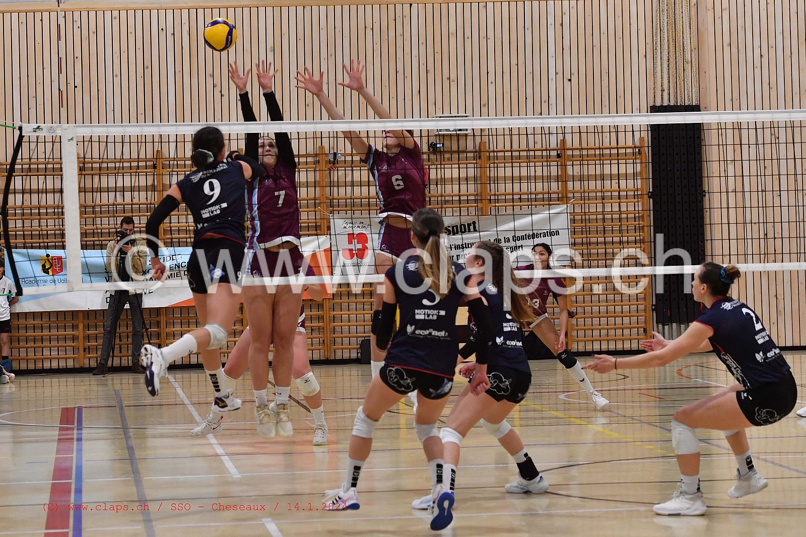 20240114 Servette Star Onex - VBC Cheseaux
