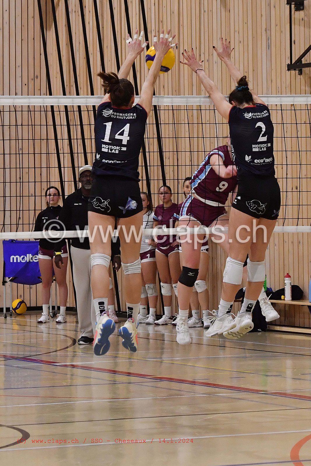 20240114 Servette Star Onex - VBC Cheseaux