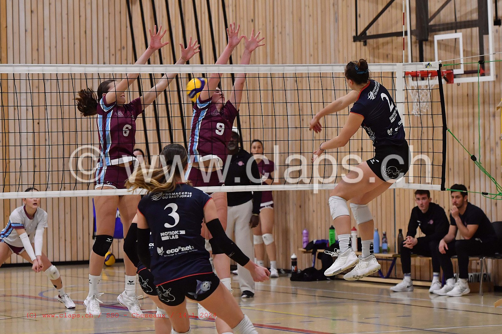 20240114 Servette Star Onex - VBC Cheseaux