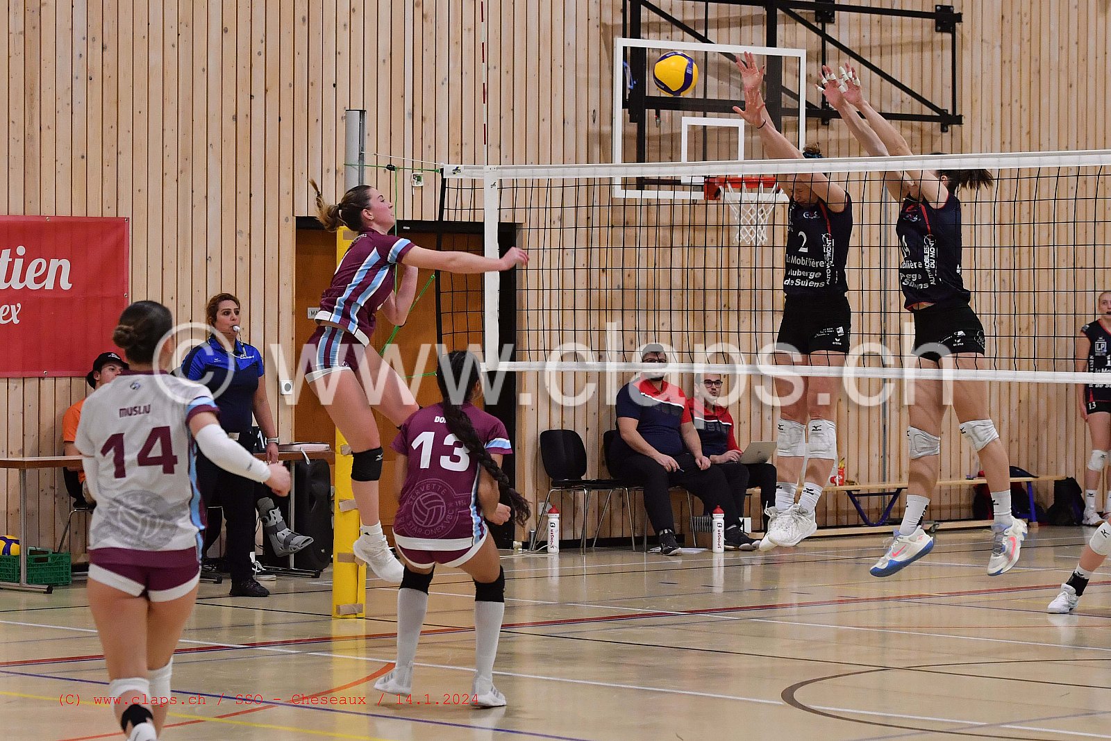 20240114 Servette Star Onex - VBC Cheseaux