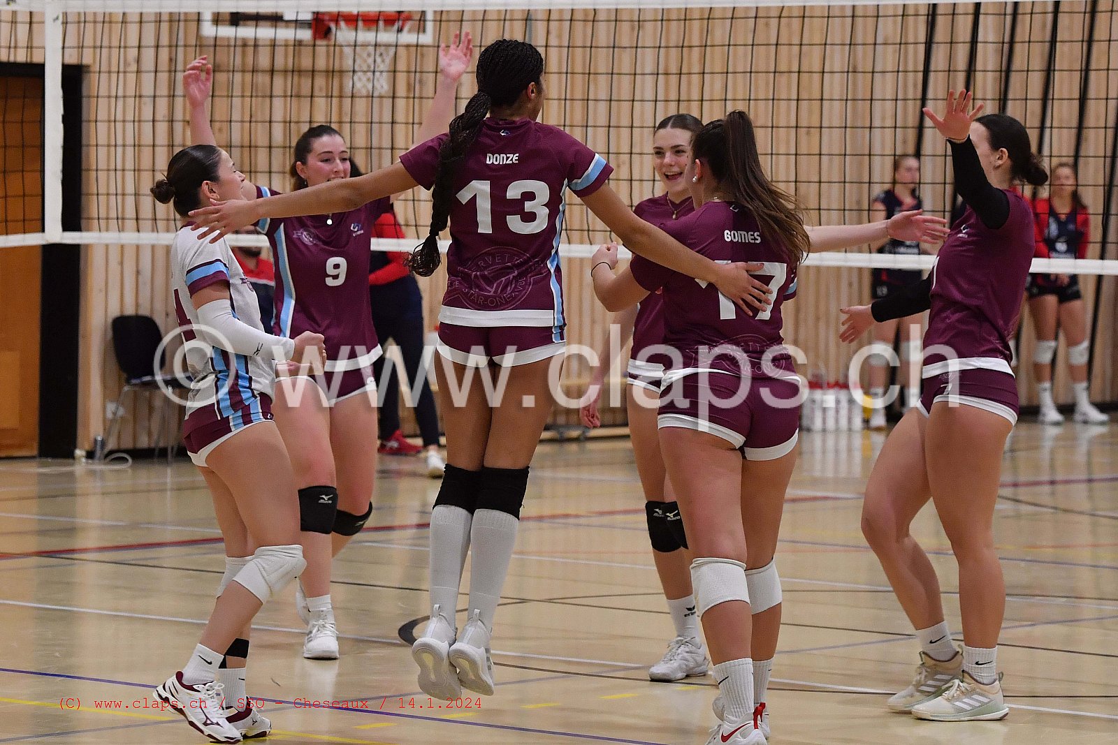 20240114 Servette Star Onex - VBC Cheseaux