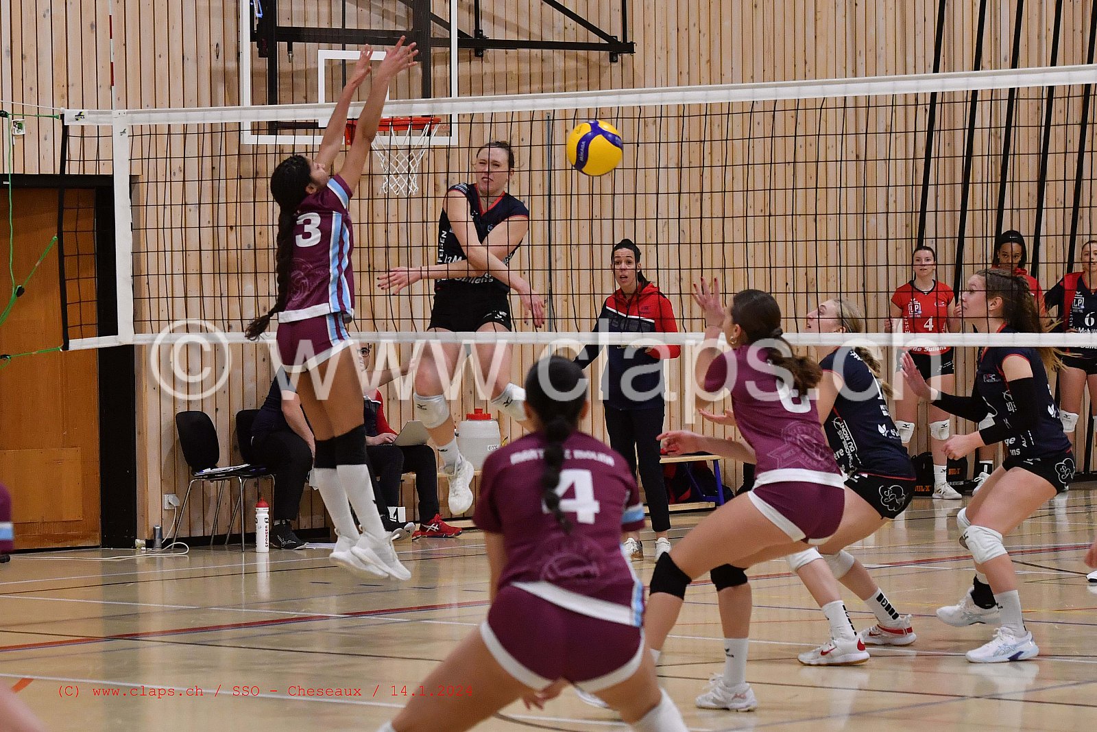 20240114 Servette Star Onex - VBC Cheseaux