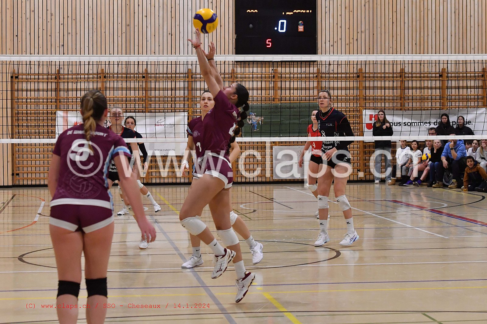 20240114 Servette Star Onex - VBC Cheseaux