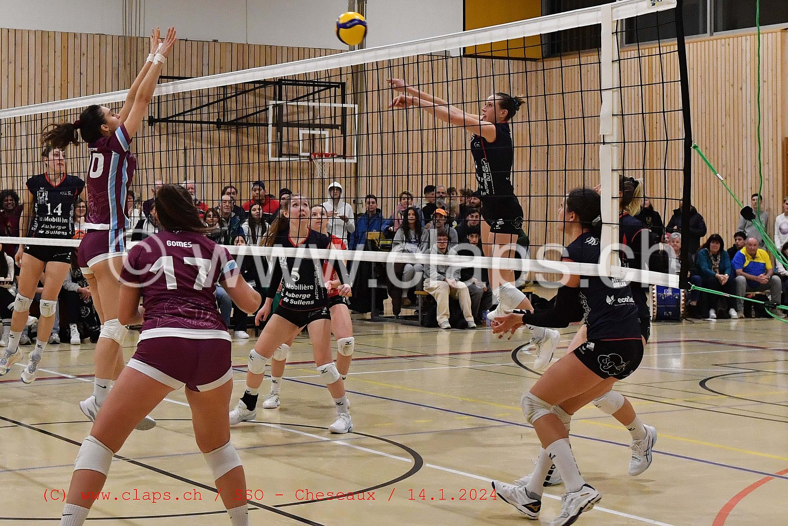 20240114 Servette Star Onex - VBC Cheseaux