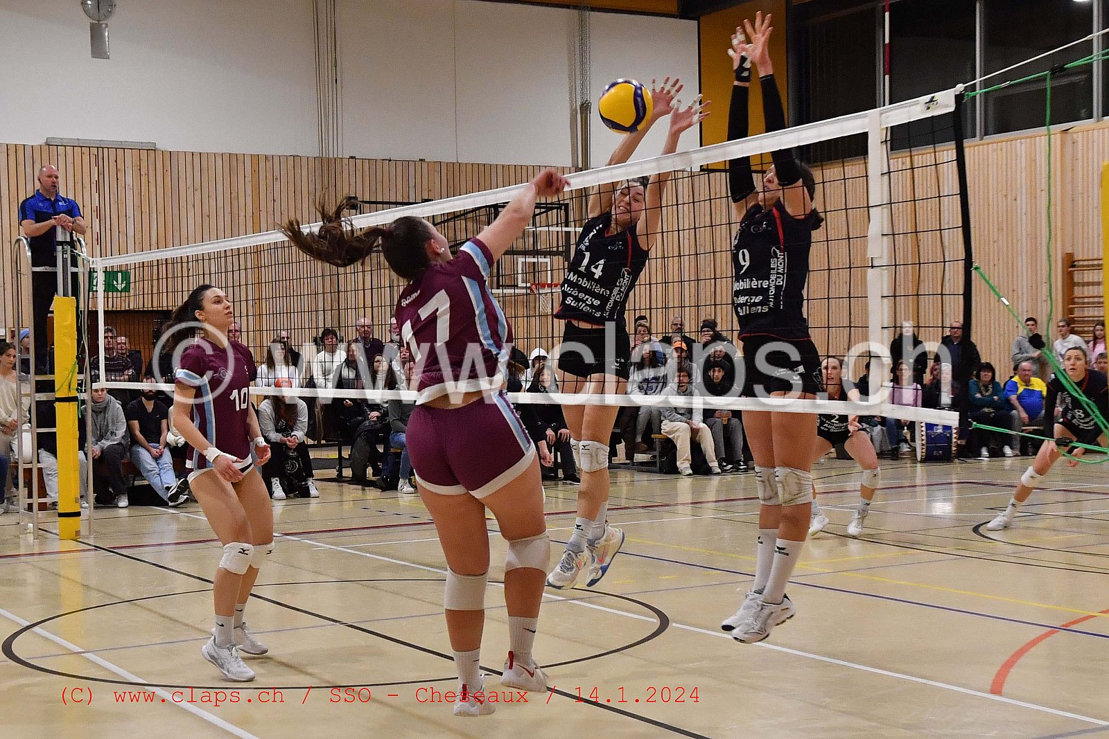 20240114 Servette Star Onex - VBC Cheseaux