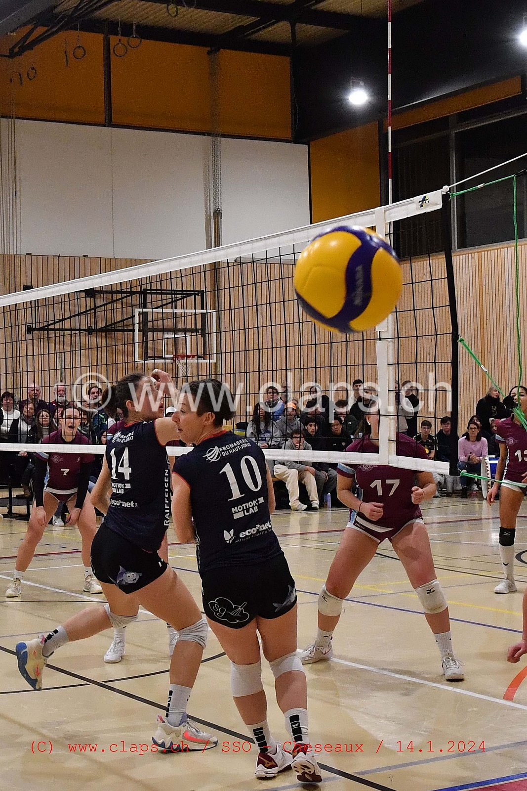 20240114 Servette Star Onex - VBC Cheseaux