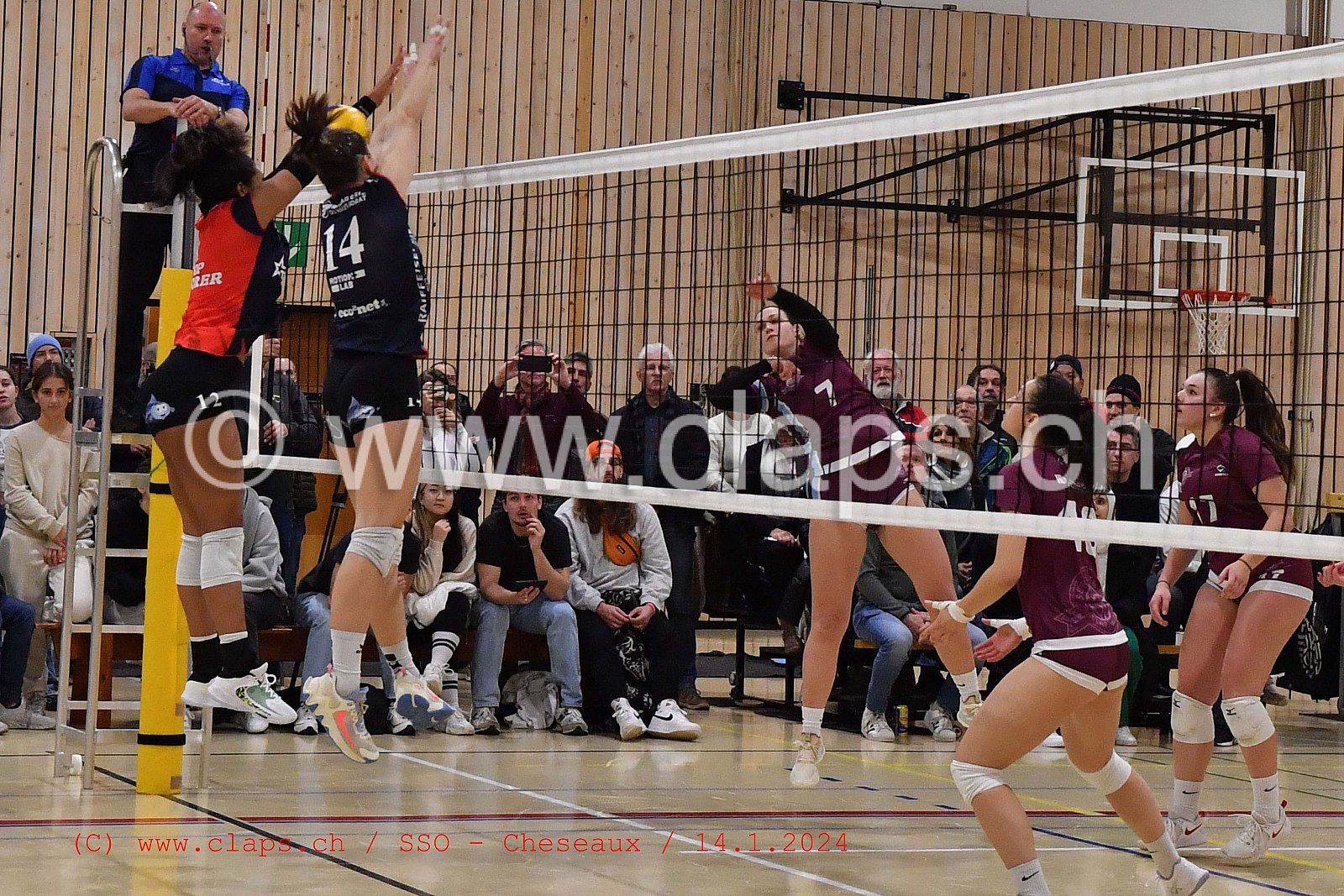 20240114 Servette Star Onex - VBC Cheseaux