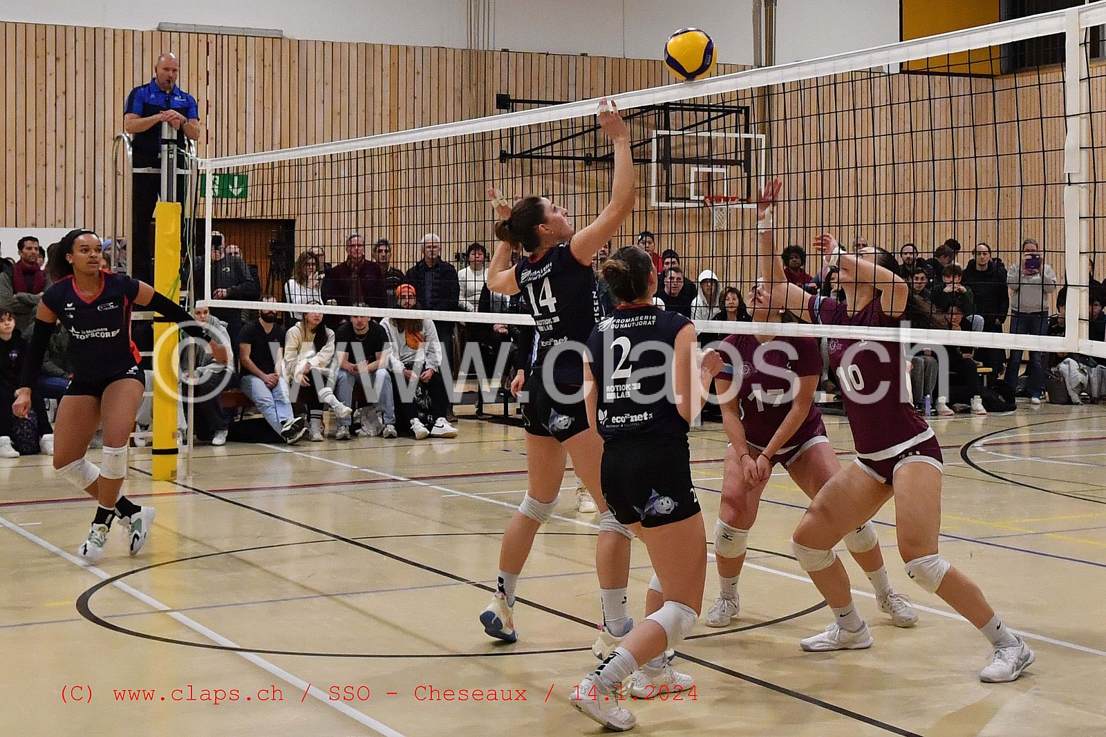 20240114 Servette Star Onex - VBC Cheseaux