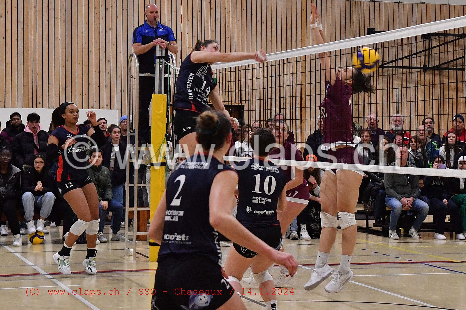 20240114 Servette Star Onex - VBC Cheseaux