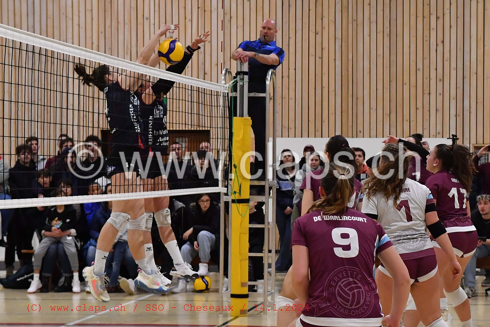 20240114 Servette Star Onex - VBC Cheseaux