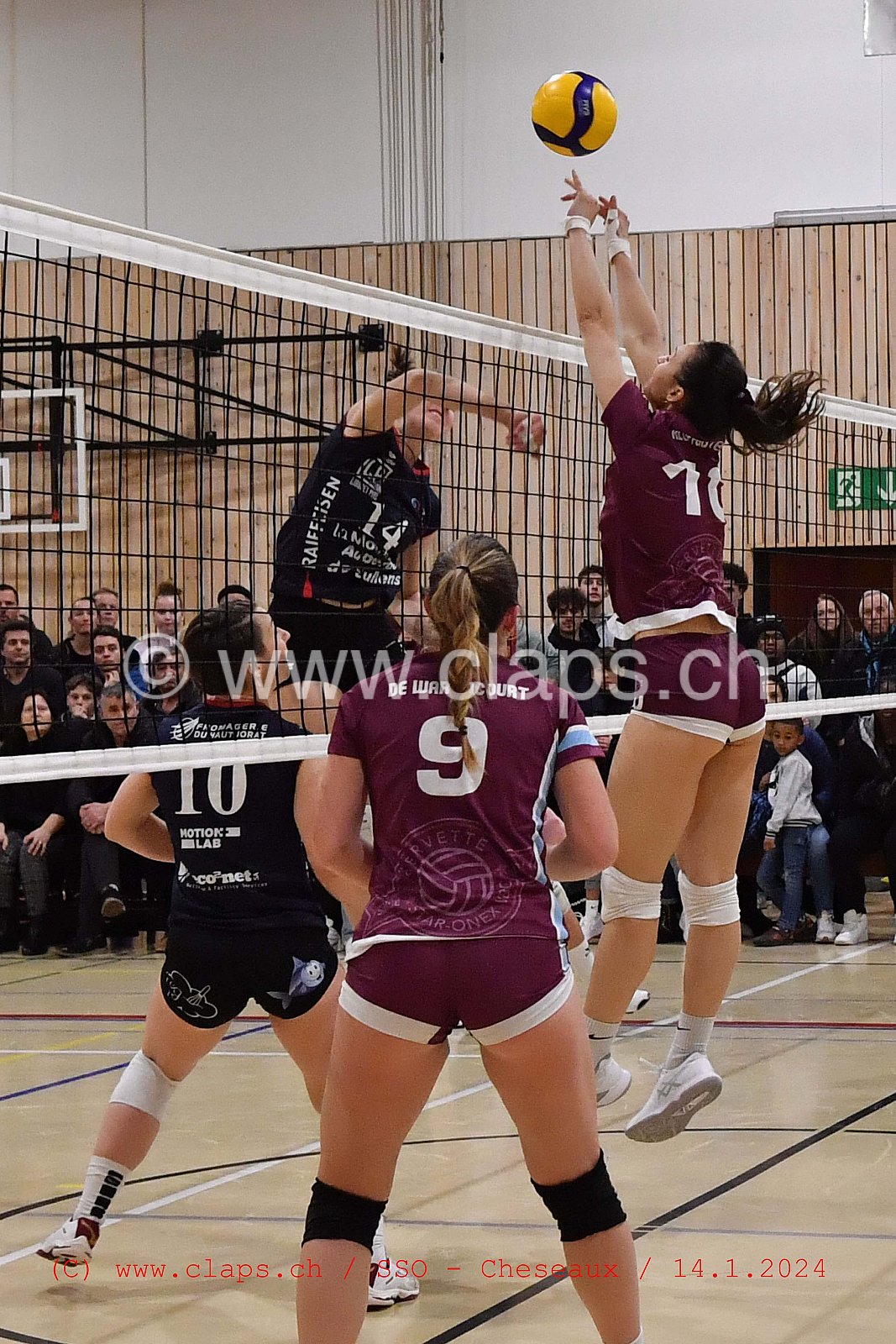 20240114 Servette Star Onex - VBC Cheseaux
