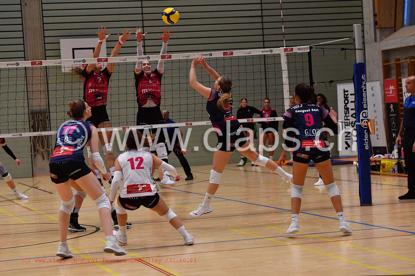 20211031 Val Travers - Geneve Volley