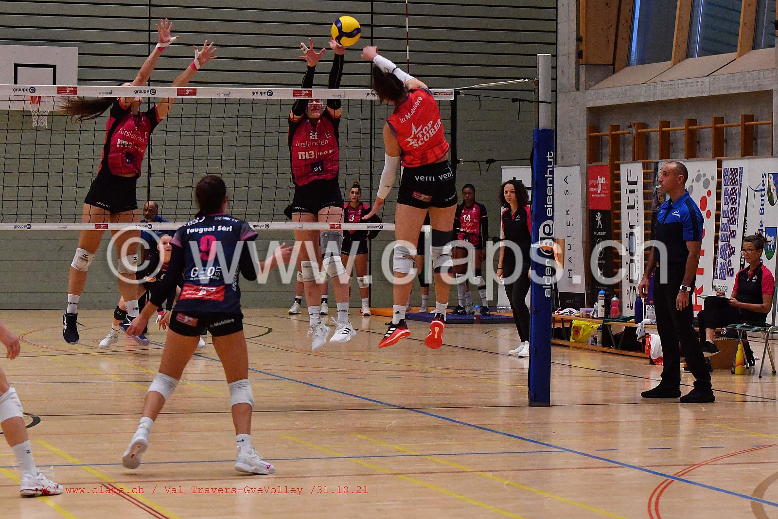 20211031 Val Travers - Geneve Volley
