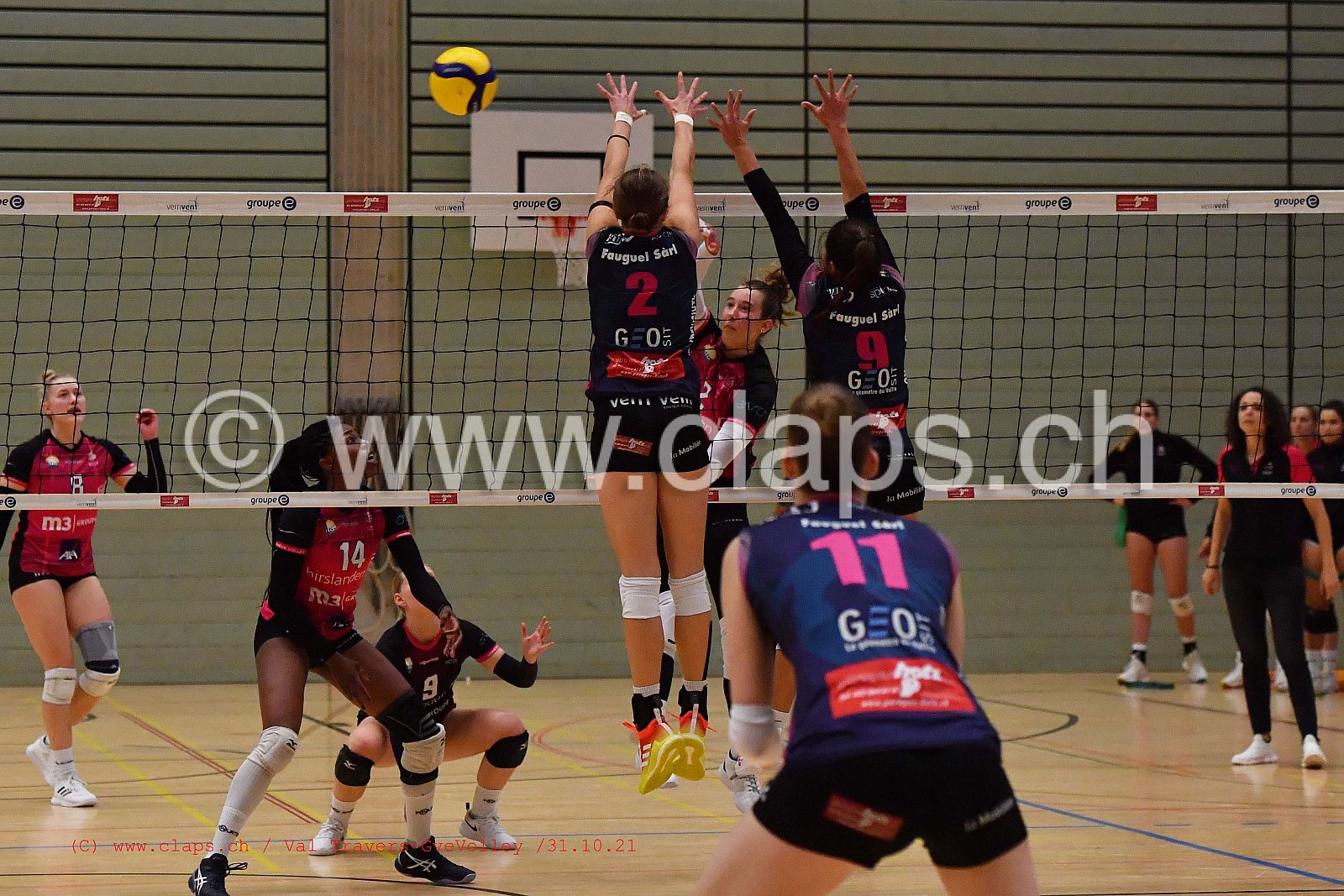 20211031 Val Travers - Geneve Volley