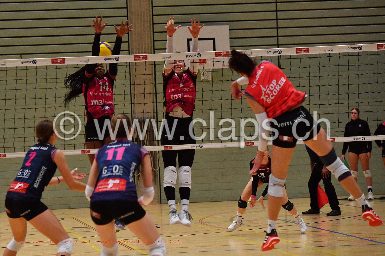 20211031 Val Travers - Geneve Volley