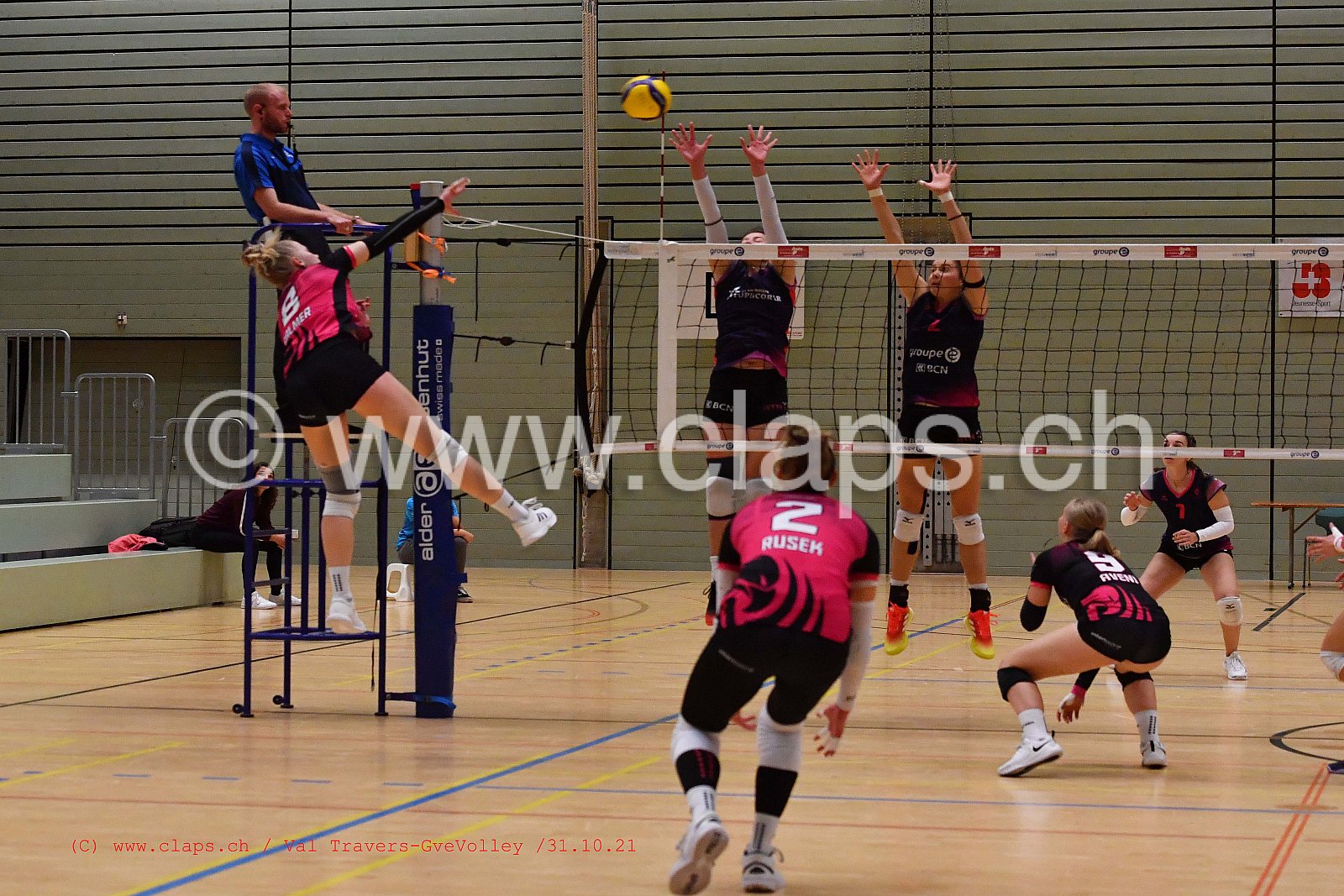 20211031 Val Travers - Geneve Volley
